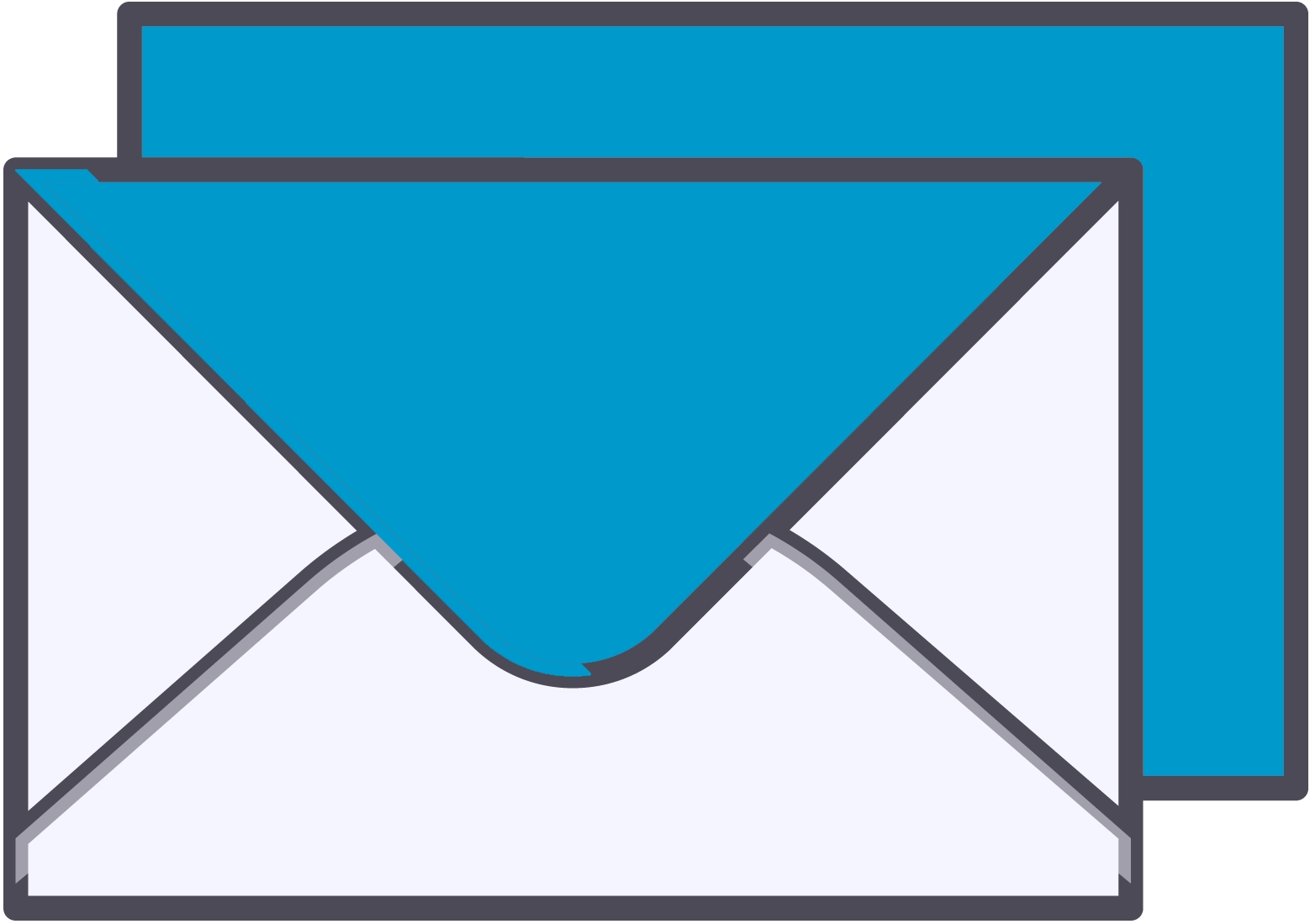 Ícone de alerta por email